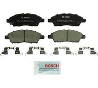 BOSCH BC1592 QuietCast Premium Ceramic Disc Brake Pad Set - Compatible With Select Nissan Micra Tiida Versa Versa Note; FRONT