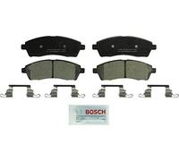 BOSCH BC757 QuietCast Premium Ceramic Disc Brake Pad Set - Compatible with Select Ford Excursion, F-150, F-250, F-250 Super Duty, F-350 Super Duty; REAR