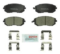 BOSCH BC929 QuietCast Premium Ceramic Disc Brake Pad Set - Compatible With Select Saab 9-2X; Subaru Baja Forester Impreza Legacy Outback WRX; FR