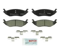 BOSCH BC967 QuietCast Premium Ceramic Disc Brake Pad Set - Compatible With Select Chrysler Aspen; Dodge Ram 1500 Durango Ram 1500 Van; Ram 1500; RE