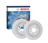Bosch BD1001 Brake Disc Set - 272 mm Solid Discs - Rear Axle - ECE-R90 Certified - Long Service Life, Advanced Corrosion Protection - 1 Set of 2 Discs