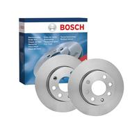 Bosch BD1060 Brake Disc Set - 240 mm Solid Discs - Front Axle - ECE-R90 Certified - Reliable Braking, Stable Performance, Corrosion Protection - 1 Set of 2 Discs