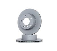 Bosch BD1081 Brake Disc Set - 284 mm Vented High-Carbon Disc - Front Axle - ECE-R90 Certified - Great Cooling and Noise Suppression, Advanced Corrosion protected - 1 Set of 2 Discs