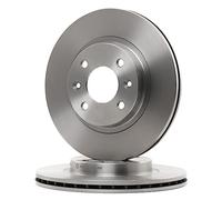 Bosch BD109 Brake Disc Set - 259 mm - FRONT Axle - 1 Set of 2 Discs | Vented Discs - ECE-R90 Certified - Good Cooling, Reliable Braking, Corrosion Protection