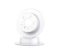Bosch BD1101 Brake Disc Set - 258 mm - REAR Axle - 1 Set of 2 Discs | Solid Discs - ECE-R90 Certified - Long Service Life, Advanced Corrosion Protection