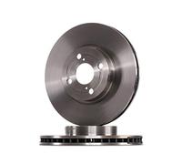 2x Brake disc Vented 0 986 479 245 BOSCH for TOYOTA COROLLA COROLLA Estate
