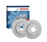Bosch BD1117 Brake Disc Set - 287.7 mm Solid Discs - Rear Axle - ECE-R90 Certified - Long Service Life, Advanced Corrosion Protection - 1 Set of 2 Discs
