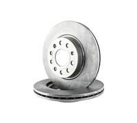 Bosch BD1258 Brake Disc Set - 259 mm Solid Discs - Rear Axle - ECE-R90 Certified - Reliable Braking, Stable Performance, Corrosion Protection - 1 Set of 2 Discs