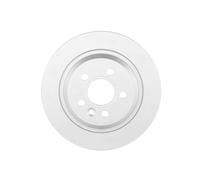 Bosch Brake Disc Set BD1296, 302 mm Solid Rear, ECE-R90, Advanced Corrosion Protection, Set of 2