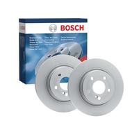 Bosch BD1305 Brake Disc Set - 300 mm Vented High-Carbon Disc - Rear Axle - ECE-R90 Certified - Great Cooling and Noise Suppression, Advanced Corrosion protected - 1 Set of 2 Discs