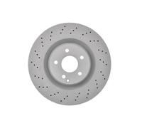 Bosch BD1306 Brake Disc - 350 mm Vented High-Carbon Disc - Front Axle - ECE-R90 Certified - Great Cooling and Noise Suppression, Advanced Corrosion protected - 1 Single Disc