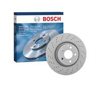 Bosch BD1307 Brake Disc - 335 mm Vented High-Carbon Disc - Front Axle - ECE-R90 Certified - Great Cooling and Noise Suppression, Advanced Corrosion protected - 1 Single Disc