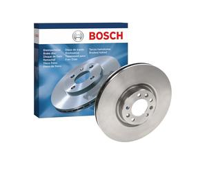 Bosch BD1379 Brake Disc - 329.8 mm Vented High-Carbon Discs - Front Axle - ECE-R90 Certified - Improved Cooling, Reduced Brake Fade, Corrosion Protection - 1 Single Disc