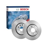Bosch BD1399 Brake Disc Set - 280 mm Vented High-Carbon Discs - Front Axle - ECE-R90 Certified - Improved Cooling, Reduced Brake Fade, Corrosion Protection - 1 Set of 2 Discs