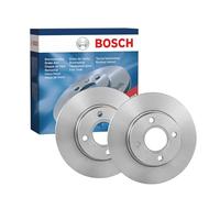 Bosch BD140 Brake Disc Set - 260 mm - Front Axle - 1 Set of 2 Discs