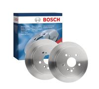 Bosch BD1457 Brake Disc Set - 288 mm Solid Discs - Rear Axle - ECE-R90 Certified - Reliable Braking, Stable Performance, Corrosion Protection - 1 Set of 2 Discs