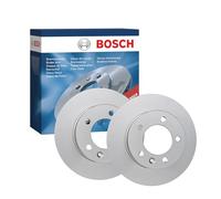 Bosch BD1549 Brake Disc Set - 304.9 mm Solid High-Carbon Discs - Rear Axle - ECE-R90 Certified - Great Cooling and Advanced Corrosion Protection - 1 Set of 2 Discs
