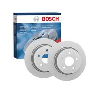 Bosch BD1592 Brake Disc Set - 279.9 mm Solid Discs - Rear Axle - ECE-R90 Certified - Long Service Life, Advanced Corrosion Protection - 1 Set of 2 Discs