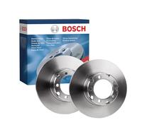 Bosch BD161 Brake Disc Set - 280 mm Solid Discs - Front Axle - ECE-R90 Certified - Reliable Braking, Stable Performance, Corrosion Protection - 1 Set of 2 Discs
