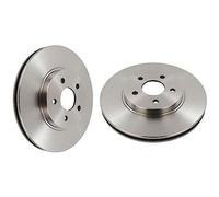 Bosch BD1626 Brake Disc Set - 301.8 mm Vented Coated Discs - Rear Axle - ECE-R90 Certified - Great Cooling, Advanced Corrosion Protection - 1 Set of 2 Discs