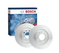 Bosch BD1657 Brake Disc Set - 290 mm Solid Discs - Rear Axle - ECE-R90 Certified - Long Service Life, Advanced Corrosion Protection - 1 Set of 2 Discs