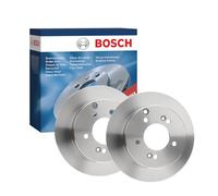 Bosch BD1660 Brake Disc Set - 275 mm Solid Discs - Rear Axle - ECE-R90 Certified - Reliable Braking, Stable Performance, Corrosion Protection - 1 Set of 2 Discs
