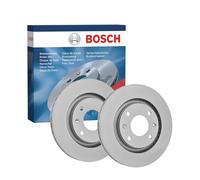 Bosch BD2028 Brake Disc Set - 266 mm Vented Coated Discs - Front Axle - ECE-R90 Certified - Great Cooling, Advanced Corrosion Protection - 1 Set of 2 Discs
