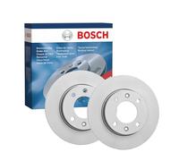 Bosch BD2041 Brake Disc Set - 246.7 mm Solid Discs - Rear Axle - ECE-R90 Certified - Long Service Life, Advanced Corrosion Protection - 1 Set of 2 Discs