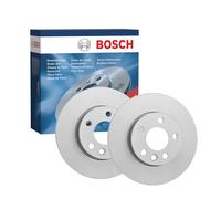 Bosch BD2055 Brake Disc Set - 282 mm Solid Discs - Front Axle - ECE-R90 Certified - Long Service Life, Advanced Corrosion Protection - 1 Set of 2 Discs