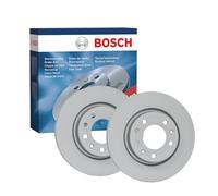Bosch BD2173 Brake Disc Set - 266 mm Vented High-Carbon Disc - Front Axle - ECE-R90 Certified - Great Cooling and Noise Suppression, Advanced Corrosion protected - 1 Set of 2 Discs