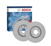 Bosch BD2211 Brake Disc Set - 301.8 mm Vented High-Carbon Disc - Front Axle - ECE-R90 Certified - Great Cooling and Noise Suppression, Advanced Corrosion protected - 1 Set of 2 Discs