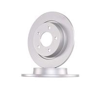 Bosch BD2218 Brake Disc Set - 280 mm Solid Discs - Rear Axle - ECE-R90 Certified - Long Service Life, Advanced Corrosion Protection - 1 Set of 2 Discs