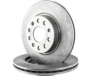 Bosch BD228 Brake Disc Set - 262.5 mm Vented Discs - Front Axle - ECE-R90 Certified - Good Cooling, Reliable Braking, Corrosion Protection - 1 Set of 2 Discs