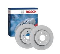 Bosch BD2438 Brake Disc Set - 289.5 mm Solid High-Carbon Discs - Rear Axle - ECE-R90 Certified - Great Cooling and Advanced Corrosion Protection - 1 Set of 2 Discs
