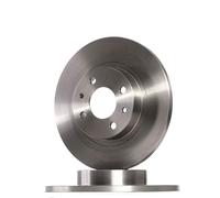 Bosch BD283 Brake Disc Set - 257.5 mm Solid Discs - Front Axle - ECE-R90 Certified - Reliable Braking, Stable Performance, Corrosion Protection - 1 Set of 2 Discs