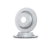 Bosch BD357 Brake Disc Set - 298 mm Vented High-Carbon Disc - Rear Axle - ECE-R90 Certified - Great Cooling and Noise Suppression, Advanced Corrosion protected - 1 Set of 2 Discs