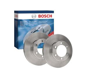 Bosch BD612 Brake Disc Set - 318.5 mm Vented Discs - Front Axle - ECE-R90 Certified - Good Cooling, Reliable Braking, Corrosion Protection - 1 Set of 2 Discs