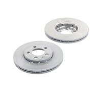 Bosch BD753 Brake Disc Set - 255.7 mm Vented High-Carbon Disc - Front Axle - ECE-R90 Certified - Great Cooling and Noise Suppression, Advanced Corrosion protected - 1 Set of 2 Discs