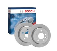 Bosch BD772 Brake Disc Set - 280 mm Solid High-Carbon Discs - Rear Axle - ECE-R90 Certified - Great Cooling and Advanced Corrosion Protection - 1 Set of 2 Discs