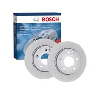 Bosch BD773 Brake Disc Set - 260 mm Solid Discs - Front Axle - ECE-R90 Certified - Long Service Life, Advanced Corrosion Protection - 1 Set of 2 Discs