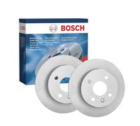 Bosch BD781 Brake Disc Set - 239.8 mm Solid Discs - Rear Axle - ECE-R90 Certified - Long Service Life, Advanced Corrosion Protection - 1 Set of 2 Discs