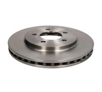 Bosch BD880 Brake Disc Set - 282 mm Vented High-Carbon Discs - Front Axle - ECE-R90 Certified - Improved Cooling, Reduced Brake Fade, Corrosion Protection - 1 Set of 2 Discs