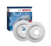 Bosch BD928 Brake Disc Set - 300 mm Solid Discs - Rear Axle - ECE-R90 Certified - Long Service Life, Advanced Corrosion Protection - 1 Set of 2 Discs