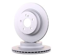 Bosch BD929 Brake Disc Set - 300 mm Vented High-Carbon Disc - Rear Axle - ECE-R90 Certified - Great Cooling and Noise Suppression, Advanced Corrosion protected - 1 Set of 2 Discs