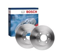Bosch BD993 Brake Disc Set - 238 mm Solid Discs - Front Axle - ECE-R90 Certified - Reliable Braking, Stable Performance, Corrosion Protection - 1 Set of 2 Discs