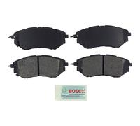 BOSCH BE1078 Blue Semi-Metallic Disc Brake Pad Set - Compatible With Select Subaru B9 Tribeca Forester Legacy Outback Tribeca WRX; FRONT