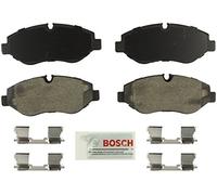 BOSCH BE1316H Blue Semi-Metallic Disc Brake Pad Set With Hardware - Compatible With Select Dodge Sprinter 2500; Freightliner Sprinter 2500; Mercedes-Benz Sprinter 2500; Volkswagen Crafter; FRONT