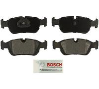 BOSCH BE558 Blue Semi-Metallic Disc Brake Pad Set - Compatible With Select BMW 318i, 318is, 318ti, 320i, 323Ci, 323i, 323is, 325i, 325is, 328Ci, 328i, 328is, 525i, Z3; FRONT