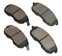 BOSCH BE815H Blue Ceramic Disc Brake Pad Set with Hardware - Compatible with Select Infiniti G20 G35 I30; Nissan 350Z Altima Cube Maxima Sentra