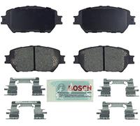 BOSCH BE908H Blue Ceramic Disc Brake Pad Set With Hardware - Compatible With Select Lexus GS300, IS250; Toyota Camry; FRONT